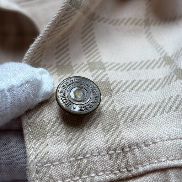 Burberry Women’s Check Jacket Size 42 (US 10) - Picture 9 of 12